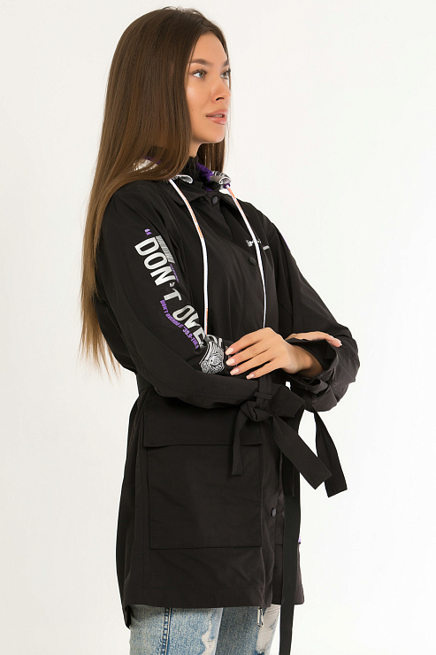 YIMOSIS 5301 ЧЕРН. Плащ женский YIMOSIS цвет Черный