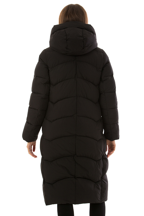 TOWMY 3226 ЧЕРНЫЙ Пуховик женский TOWMY цвет Черный
