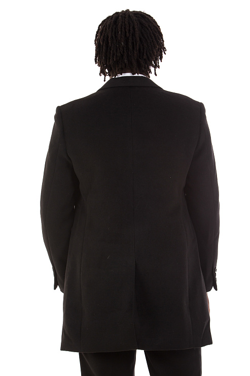 CHEERDUCK/2C87 320-1 ЧЕРНЫЙ Пальто мужское CHEERDUCK цвет Черный