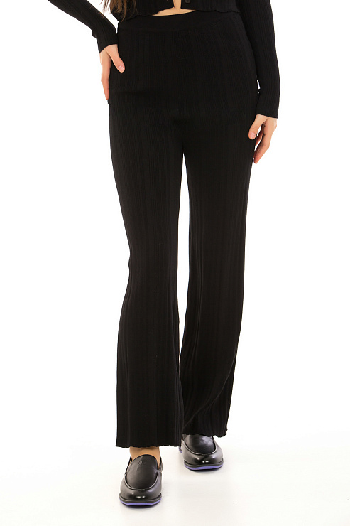 CHEERDUCK/2C19 22718 ЧЕРНЫЙ Брюки женские CHEERDUCK цвет Черный