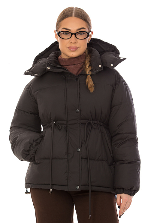 CHEERDUCK/2025 K6822 ЧЕРНЫЙ Куртка д/с CHEERDUCK цвет Черный