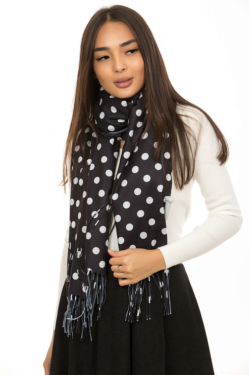 Палантин S8 ЧЕРН. женский CHEERDUCK цвет Черный