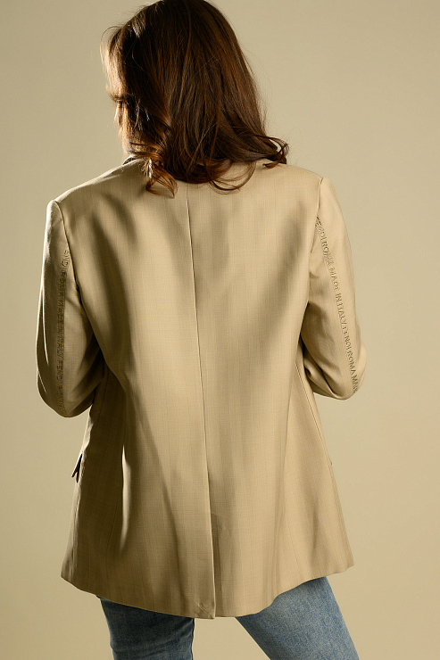 BELLABOA 111-136 БЕЖЕВЫЙ Пиджак женский BELLABOA цвет Бежевый