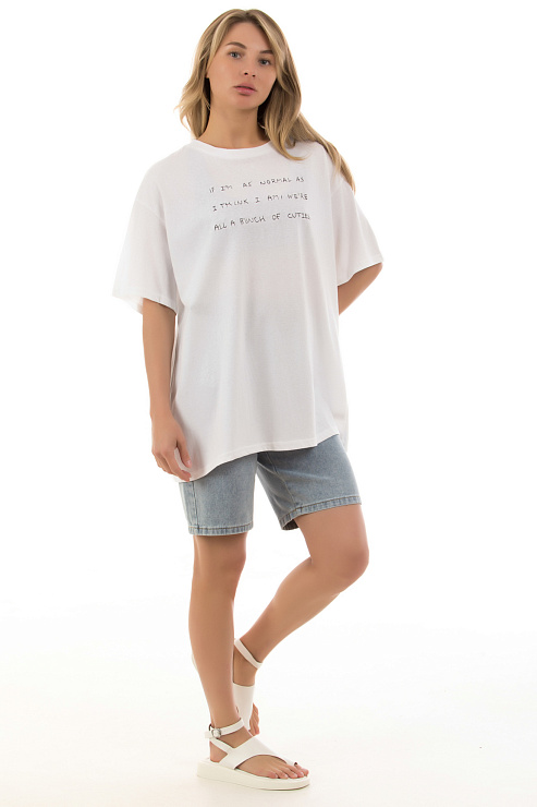 Футболка CHEERDUCK цвет Белый