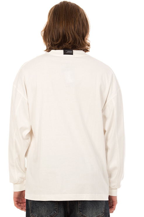 CHEERDUCK/4070 1101 БЕЛЫЙ Свитшот мужской CHEERDUCK цвет Белый