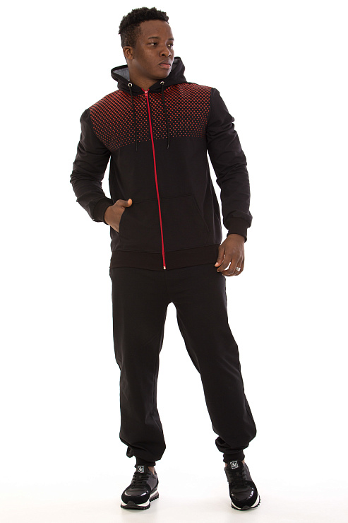 SAM SAM 1205 ЧЕРНЫЙ Костюм спортивный CHEERDUCK цвет Черный