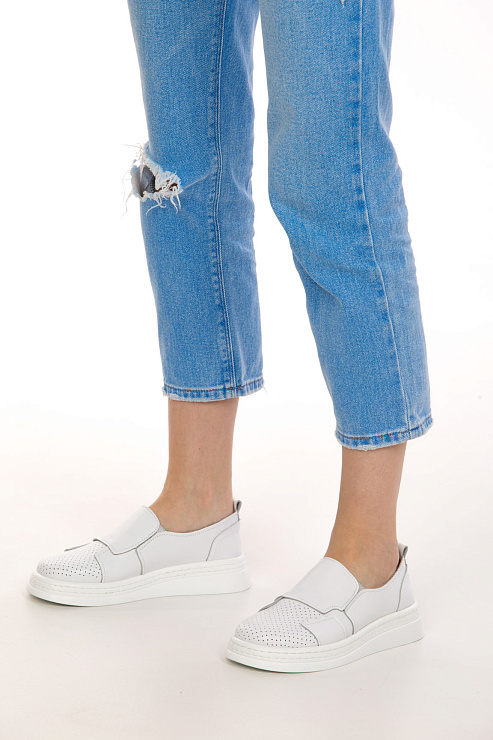 Слипоны SERGIO MANCHOT цвет Белый