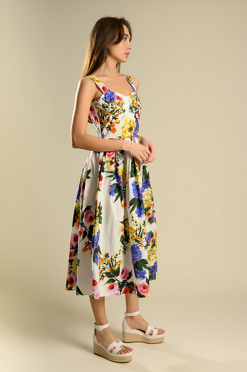 BELLABOA 111-235 БЕЛЫЙ Сарафан женский BELLABOA цвет Белый