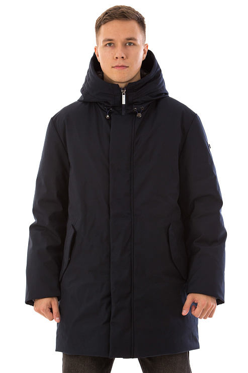 BALDININI E5B001XXPGAB1616 Пуховик мужской BALDININI цвет Синий