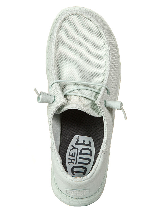 Мокасины HEYDUDE цвет Зеленый