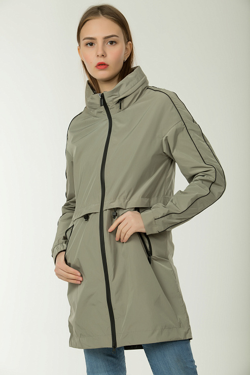 TOWMY 7039 ЗЕЛЕН. Ветровка женская TOWMY цвет Зеленый