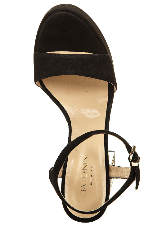 Босоножки на каблуке BALDININI цвет Черный