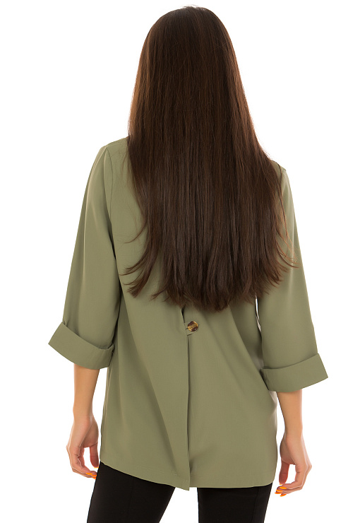 CHEERDUCK/2C19 015 ЗЕЛЕНЫЙ Пиджак женский CHEERDUCK цвет Зеленый