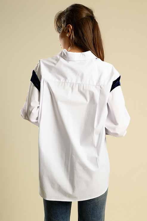 BELLABOA 111-95 БЕЛЫЙ Рубашка женская BELLABOA цвет Белый