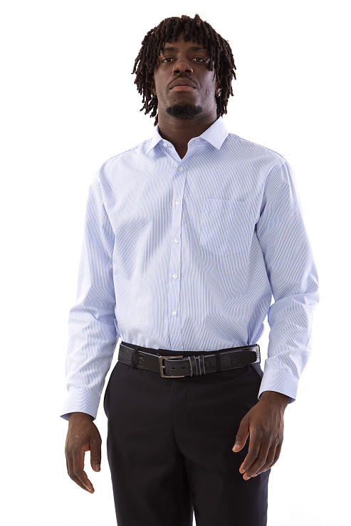 CHEERDUCK/2C87 3016 ГОЛУБОЙ Рубашка мужская CHEERDUCK цвет Голубой