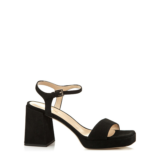 Босоножки на каблуке BALDININI цвет Черный