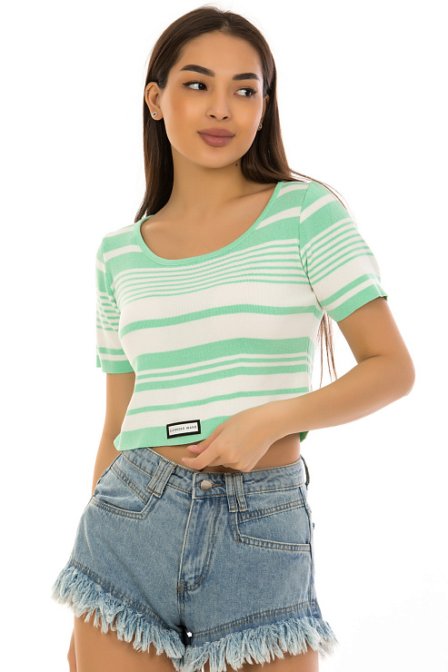 Топ CHEERDUCK цвет Зеленый