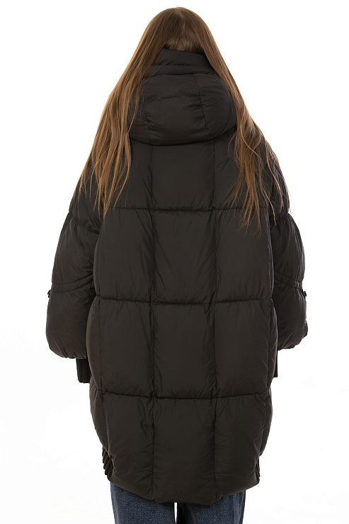TOWMY D662 ЧЕРНЫЙ Пуховик женский TOWMY цвет Черный