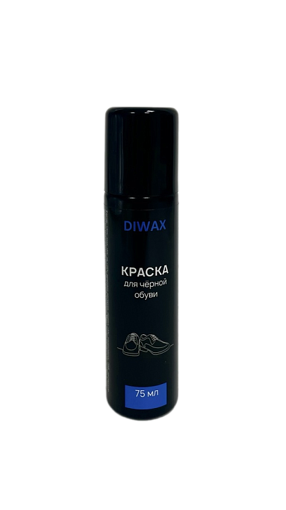 DIWAX Краска для черной обуви 75мл DIWAX цвет Черный
