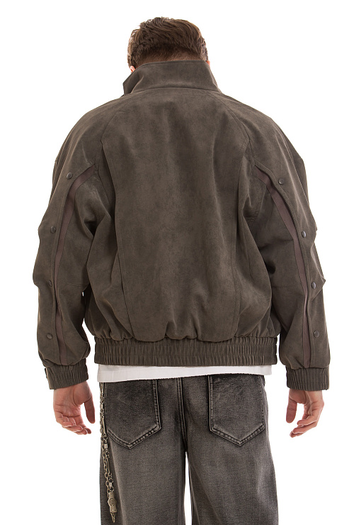 CHEERDUCK/4070 1181 СЕРЫЙ Куртка мужская д/с CHEERDUCK цвет Серый