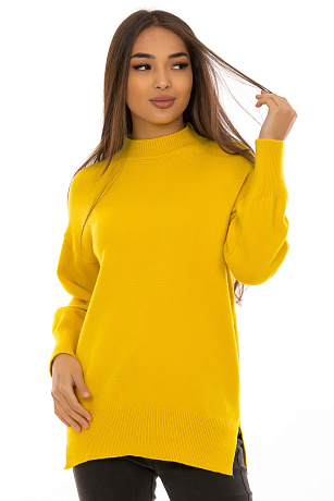 CHEERDUCK/2C122 575 ЖЕЛТЫЙ Свитер женский CHEERDUCK цвет Желтый
