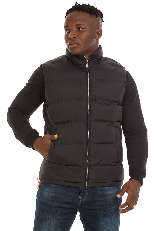 CHEERDUCK/GuaZ F-5356 ЧЕРНЫЙ Жилет мужской CHEERDUCK цвет Черный