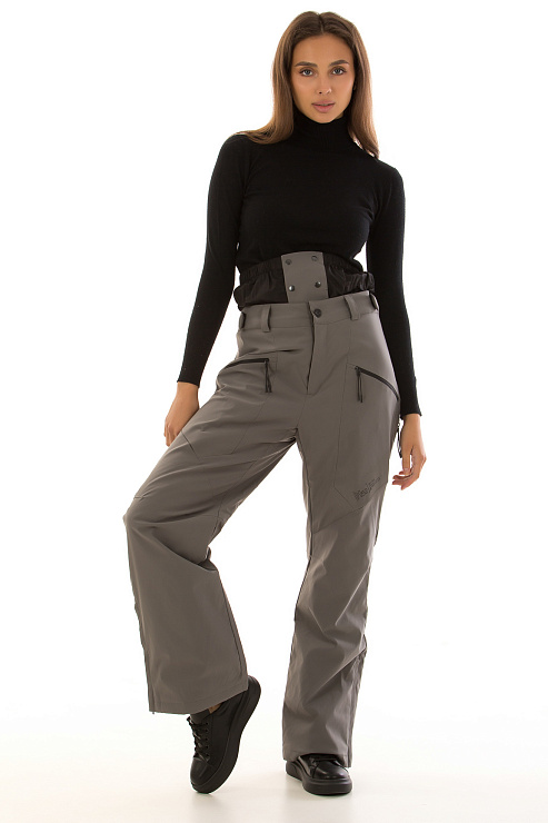 HIGH EXPERIENCE 13101 СЕРЫЙ Брюки сноубордические женские HIGH EXPERIENCE цвет Серый