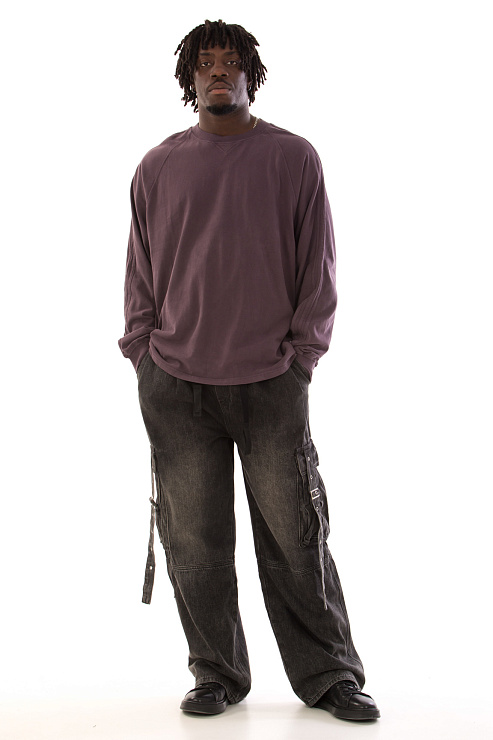 CHEERDUCK/4070 LST-3210 БОРДОВЫЙ Свитшот мужской CHEERDUCK цвет Бордовый