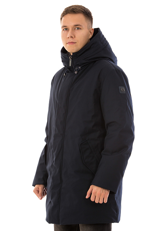 BALDININI E5B001XXPGAB1616 Пуховик мужской BALDININI цвет Синий