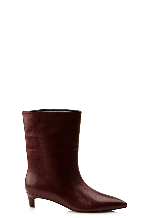 Сапоги на каблуке SERGIO MANCHOT цвет Бордовый