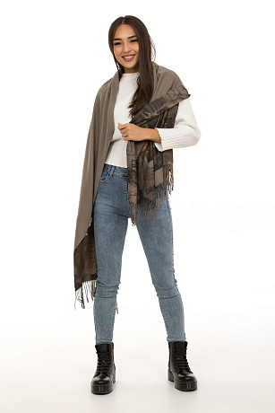 Палантин S9 ХАКИ женский CHEERDUCK цвет Хаки