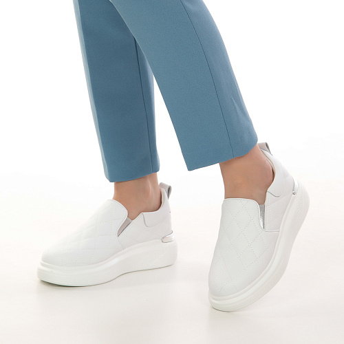 Слипоны SERGIO MANCHOT цвет Белый