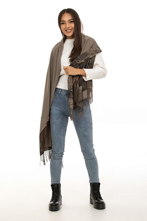 Палантин S9 ХАКИ женский CHEERDUCK цвет Хаки