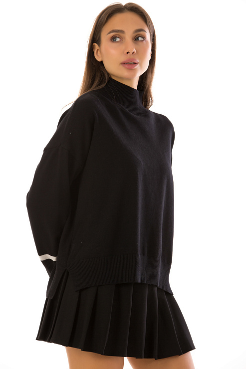 CHEERDUCK/11011 55011 ЧЕРНЫЙ Свитер женский CHEERDUCK цвет Черный