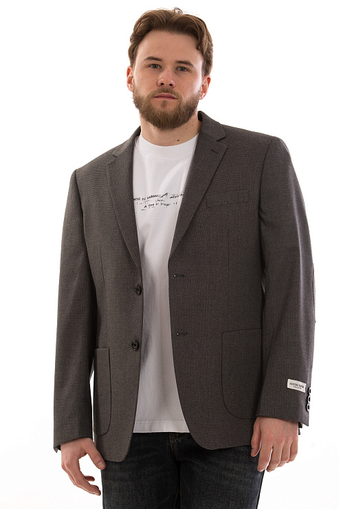 CHEERDUCK/2C87 26244-19 СЕРЫЙ Пиджак мужской CHEERDUCK цвет Серый