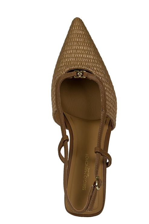 Туфли на каблуке SERGIO MANCHOT цвет Коричневый