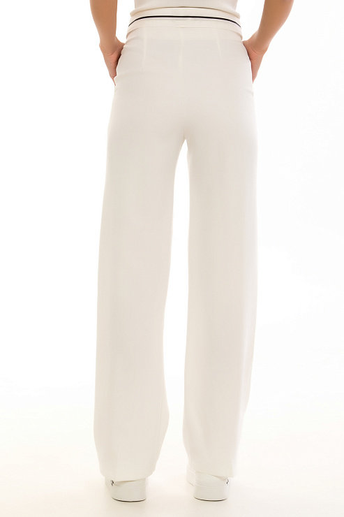 CHEERDUCK/Charm Б924 БЕЛЫЙ Брюки женские классические CHEERDUCK цвет Белый