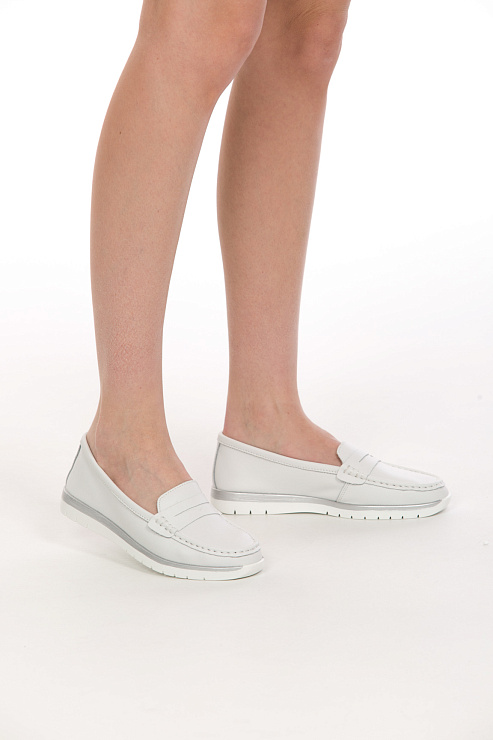 Мокасины ТОФА цвет Белый