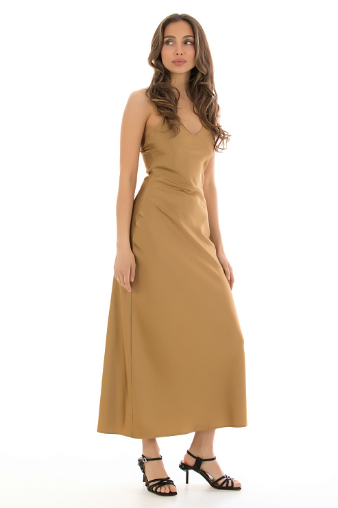 CHEERDUCK/2C19 1980 КОРИЧНЕВЫЙ Платье  CHEERDUCK цвет Коричневый