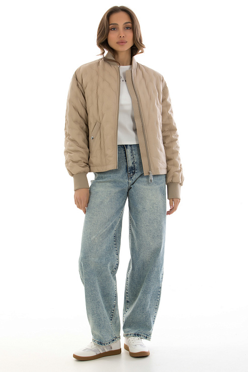 BALDININI A5E005XX2LAY2024 Куртка женская BALDININI цвет Бежевый