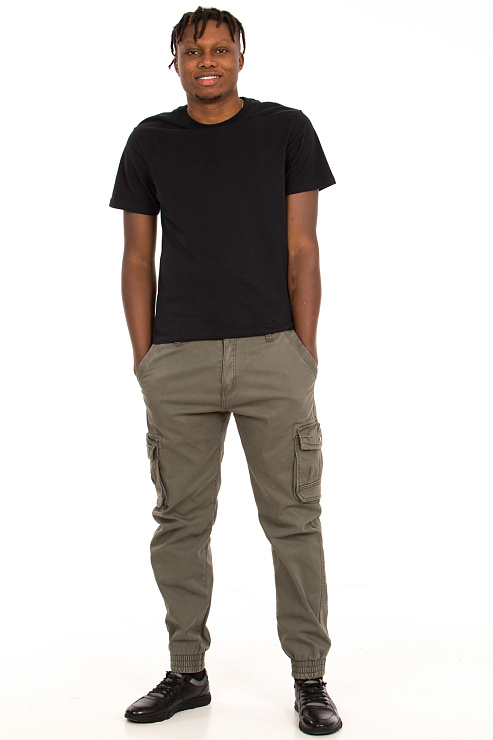 CHEER&DUCK/4066 1865 СЕР. Брюки мужские спортивные CHEERDUCK цвет Серый