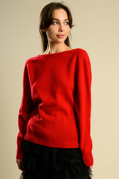 BELLABOA 111-151 КРАСНЫЙ Кофта женская BELLABOA цвет Красный