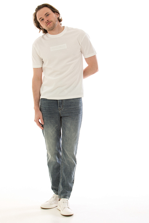 CHEERDUCK/4070 60426 СИНИЙ Джинсы мужские CHEERDUCK цвет Синий