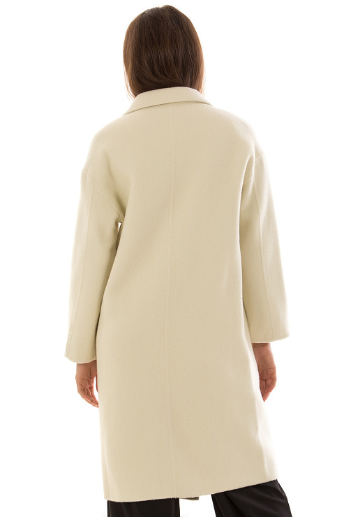 CHEERDUCK/5078 2929 МОЛОЧНЫЙ Пальто женское CHEERDUCK цвет Молочный