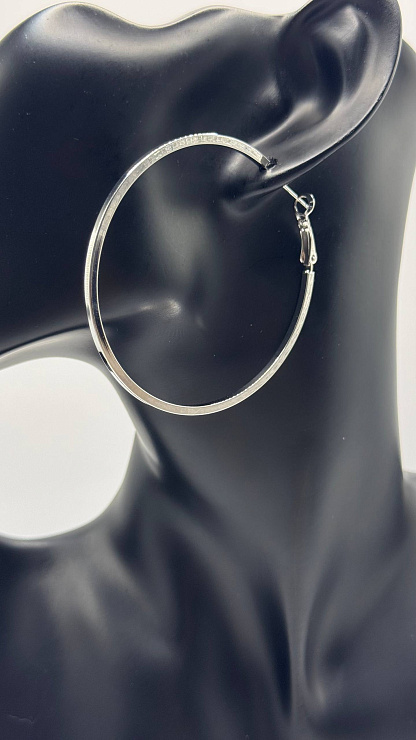 Серьги BELLABOA цвет Серебристый