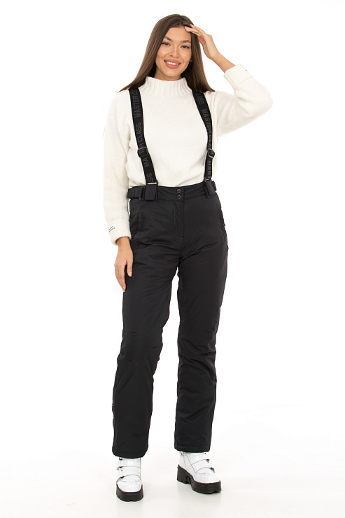 CHEER&DUCK/3055 62230 ЧЕРН. Брюки горнолыжные женские CHEERDUCK цвет Черный