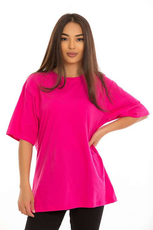 CHEERDUCK/FA 0015 РОЗОВЫЙ Футболка женская CHEERDUCK цвет Розовый