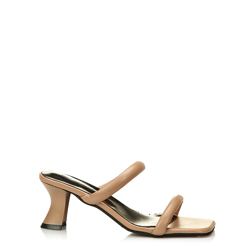 Сабо на каблуке FASHION цвет Коричневый