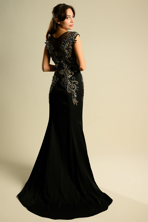 BELLABOA 1013 ЧЕРНЫЙ Вечернее платье BELLABOA цвет Черный