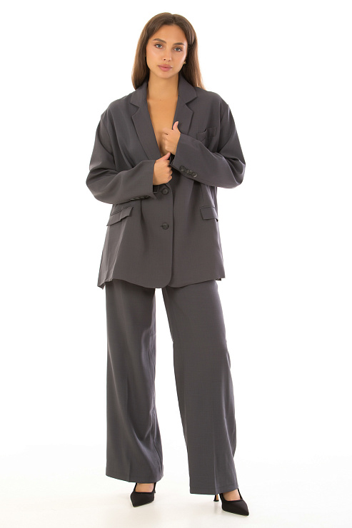 CHEERDUCK/MUD 4040 СЕРЫЙ Костюм классический CHEERDUCK цвет Серый